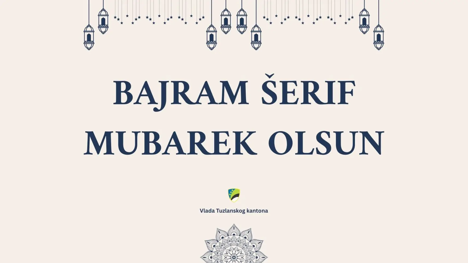 Javna bajramska čestitka